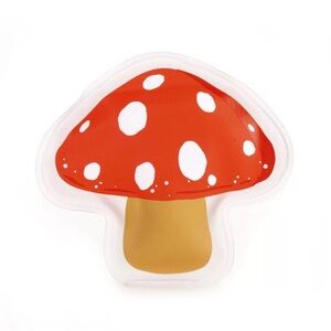 Kikkerland Mushroom Shaped Hot & Cold Pack, NIB
